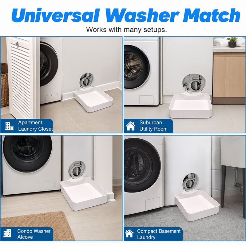 🎁✨Zolmeriq™ Universal Front-Load Washing Machine Drain Pan