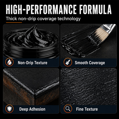 Black Metal Restoration Paste | Rust Protection & Surface Repair