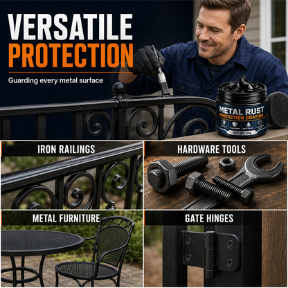 Black Metal Restoration Paste | Rust Protection & Surface Repair