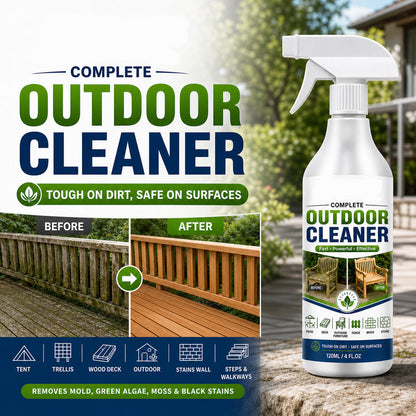 🌿 LIMITED-TIME 50% OFF! Outdoor Surface Cleaner Spray, Fast Acting Stain Remover for Patio, Wooden Furniture & Outdoor Surfaces (offer)