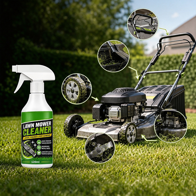 🌿Zolmeriq™ Fast Acting Lawn Mower Cleaner Spray(offer)