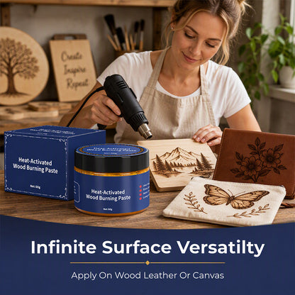 Heat-Activated Wood Burning Paste (OFFER)