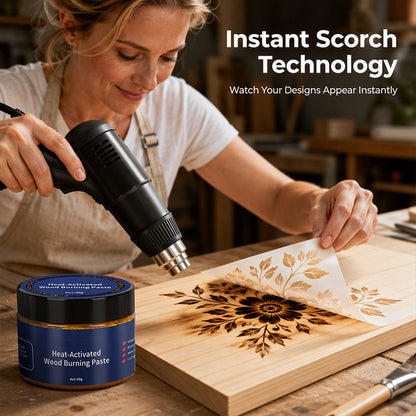Heat-Activated Wood Burning Paste (OFFER)