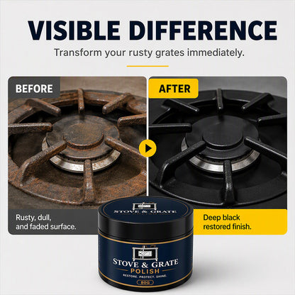 Zolmeriq™ Cast Iron Stove Polish with Sponge 