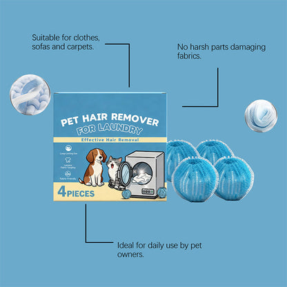 Zolmeriq™ Reusable Pet Hair Remover Laundry Balls