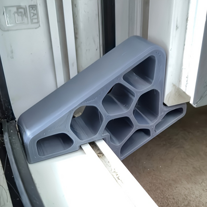 🥳Zolmeriq™ Secure Track Door Stop – Absorbs impact, reduces slamming & protects rails. 🛡️🔇