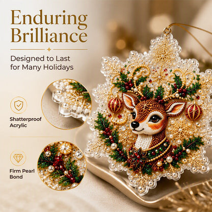 🔥Zolmeriq™ Christmas DIY Painting Hanging Ornaments Set🎄🎁