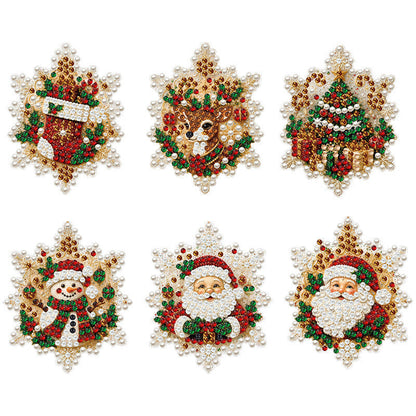🔥Zolmeriq™ Christmas DIY Painting Hanging Ornaments Set🎄🎁