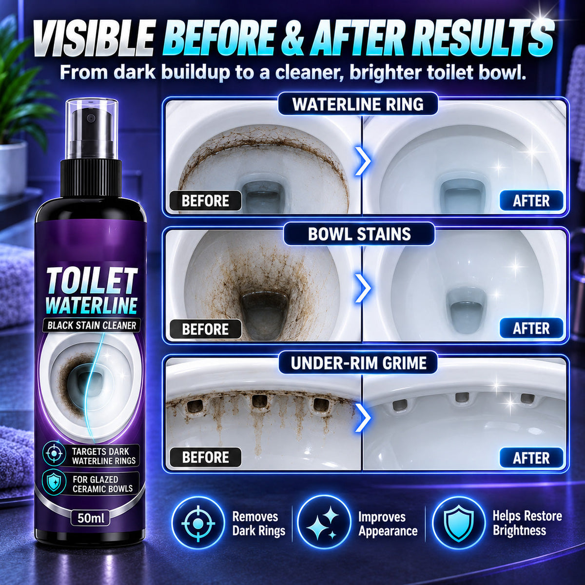🚽Zolmeriq™ Waterline Cleaner